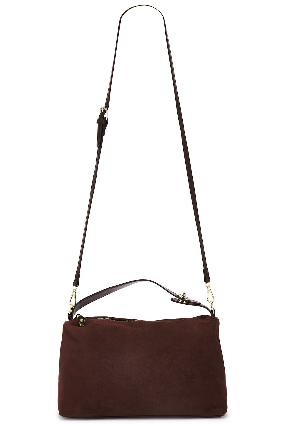 SUEDE SHOULDER BAG