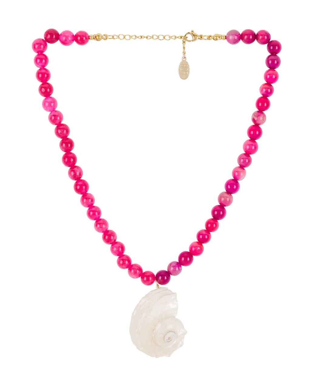 BEADED SHELL NECKLACE