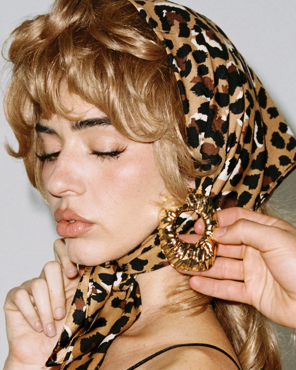 LEOPARD SCARF