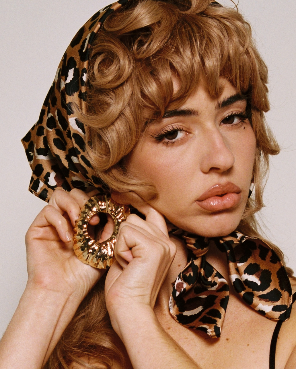 LEOPARD SCARF